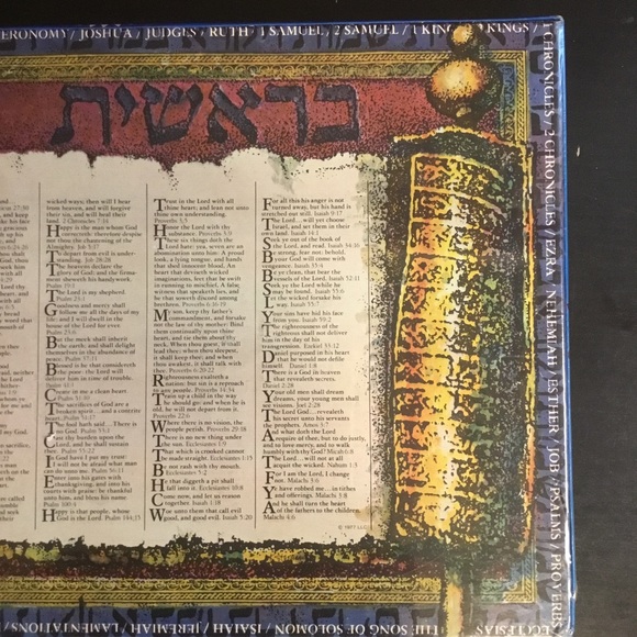 The Law of Moses: 2 in 1 Biblical Jigsaw Puzzles by Light Life Compay, Vntg 77, - Picture 5 of 9